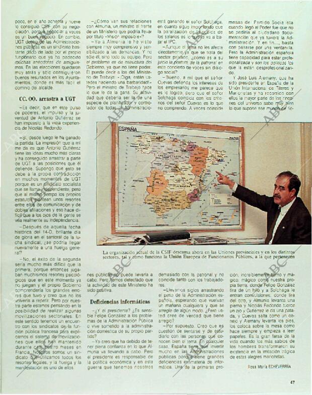 BLANCO Y NEGRO MADRID 31-12-1989 página 47