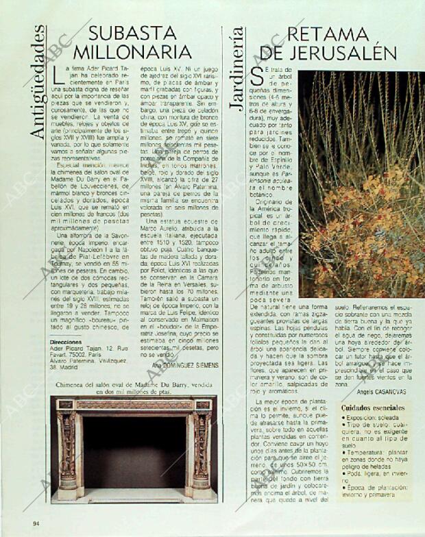 BLANCO Y NEGRO MADRID 31-12-1989 página 94