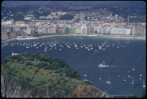 San Sebastián, 1990 (CA.) Playa de la Concha