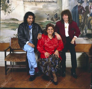 Camarón de la Isla con su familia