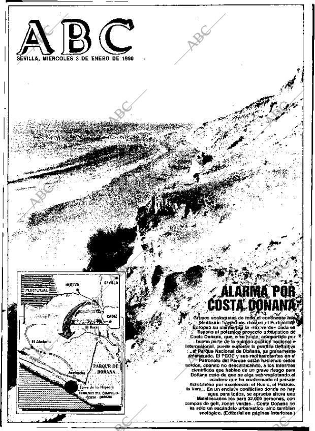 ABC SEVILLA 03-01-1990 página 1