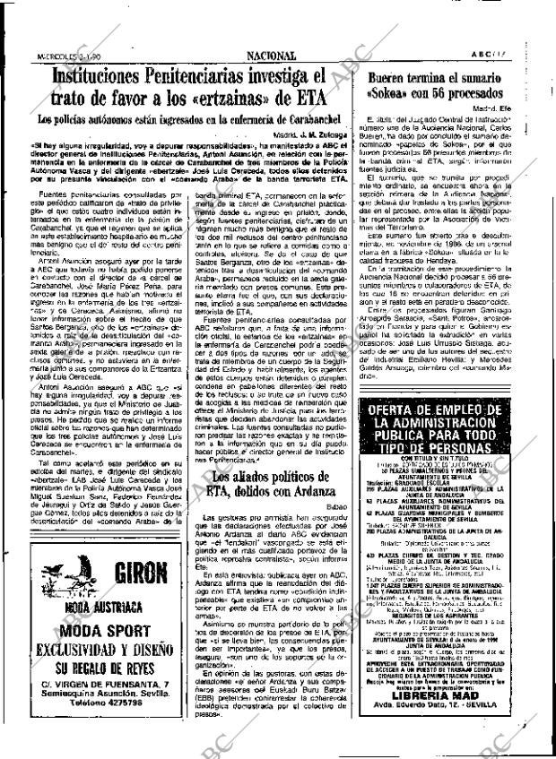 ABC SEVILLA 03-01-1990 página 17