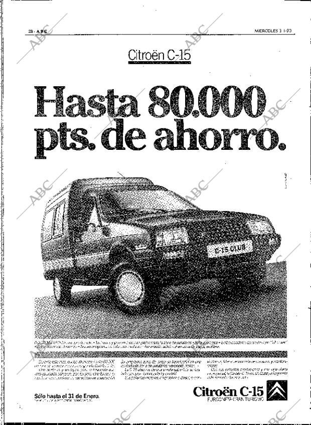 ABC SEVILLA 03-01-1990 página 28