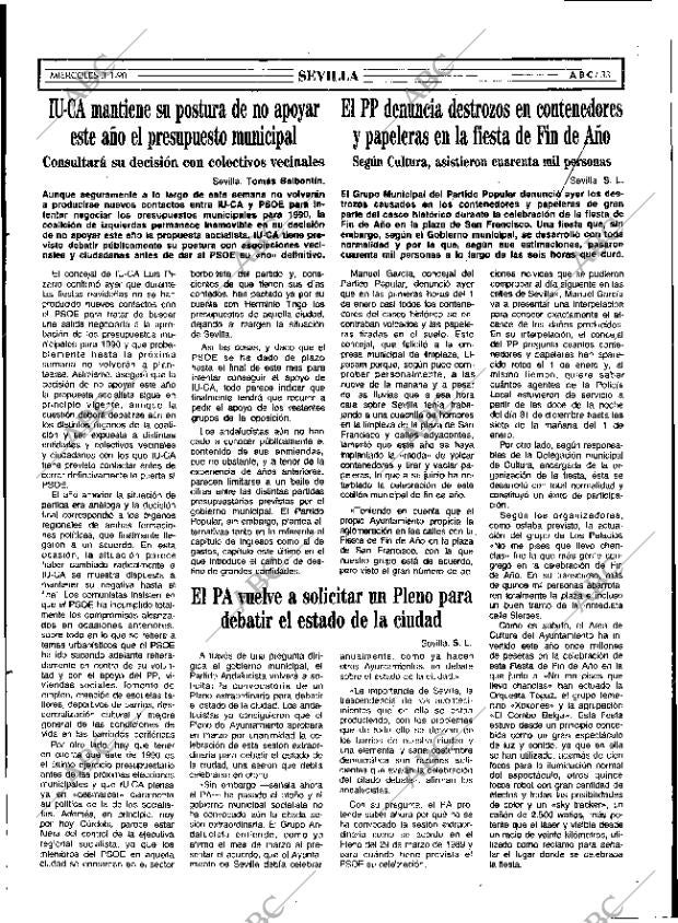 ABC SEVILLA 03-01-1990 página 33