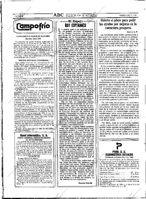 ABC SEVILLA 03-01-1990 página 54