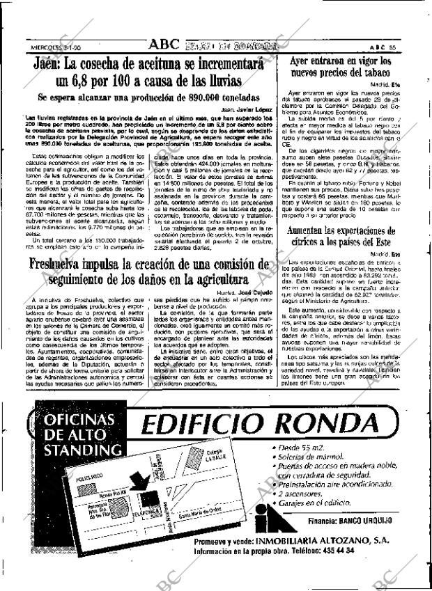 ABC SEVILLA 03-01-1990 página 55