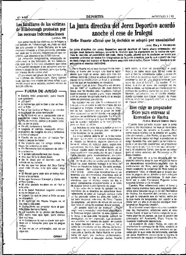 ABC SEVILLA 03-01-1990 página 62