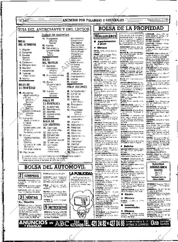 ABC SEVILLA 03-01-1990 página 74