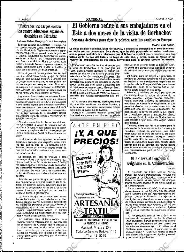 ABC SEVILLA 04-01-1990 página 16