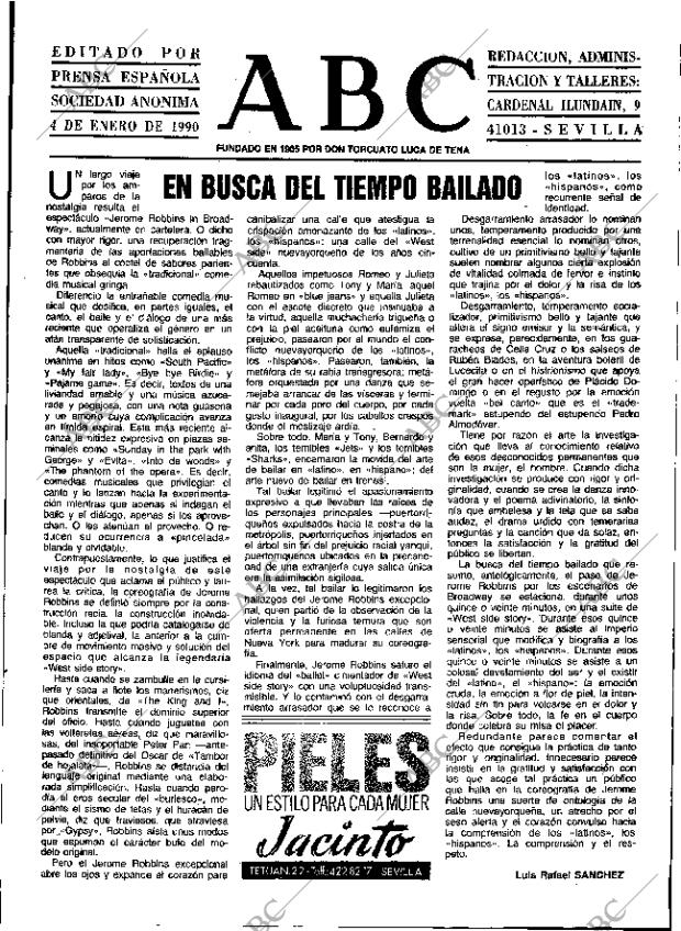 ABC SEVILLA 04-01-1990 página 3
