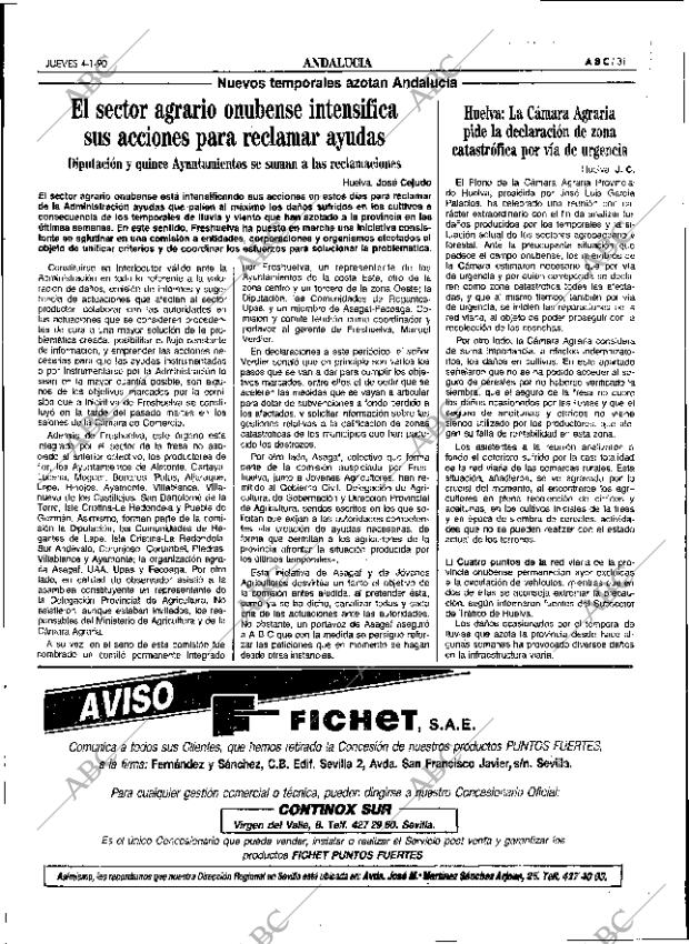 ABC SEVILLA 04-01-1990 página 31
