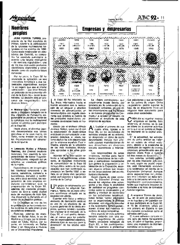 ABC SEVILLA 04-01-1990 página 49