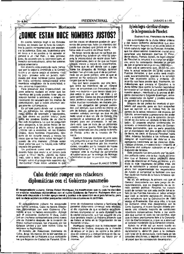 ABC SEVILLA 06-01-1990 página 26