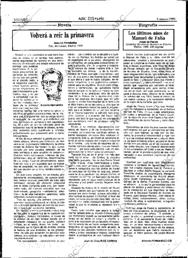 ABC SEVILLA 06-01-1990 página 58