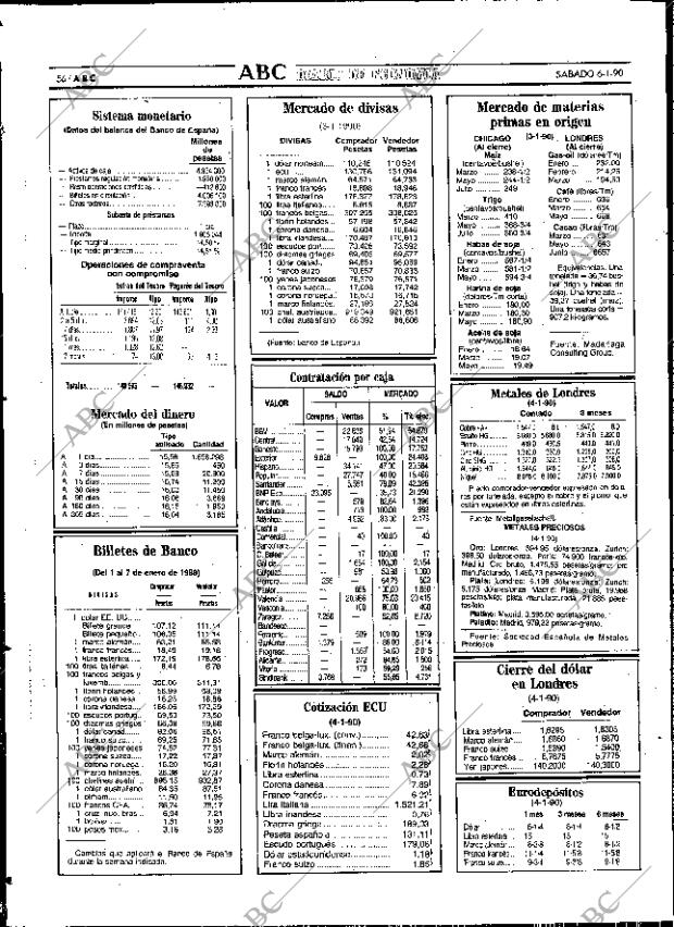 ABC SEVILLA 06-01-1990 página 64