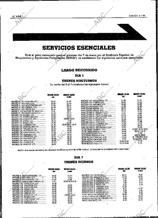 ABC SEVILLA 06-01-1990 página 70