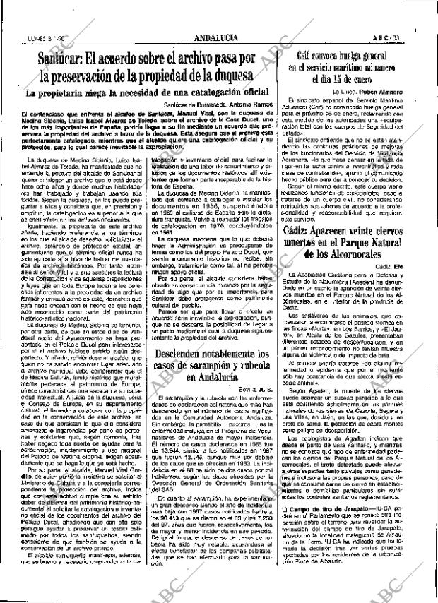 ABC SEVILLA 08-01-1990 página 33