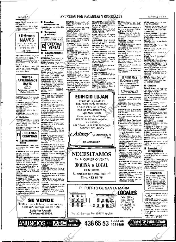ABC SEVILLA 09-01-1990 página 66