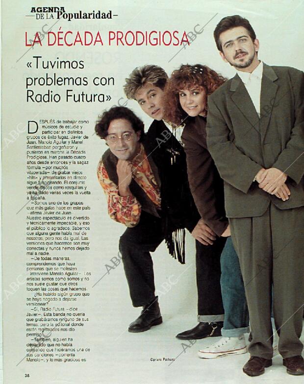 BLANCO Y NEGRO MADRID 14-01-1990 página 38