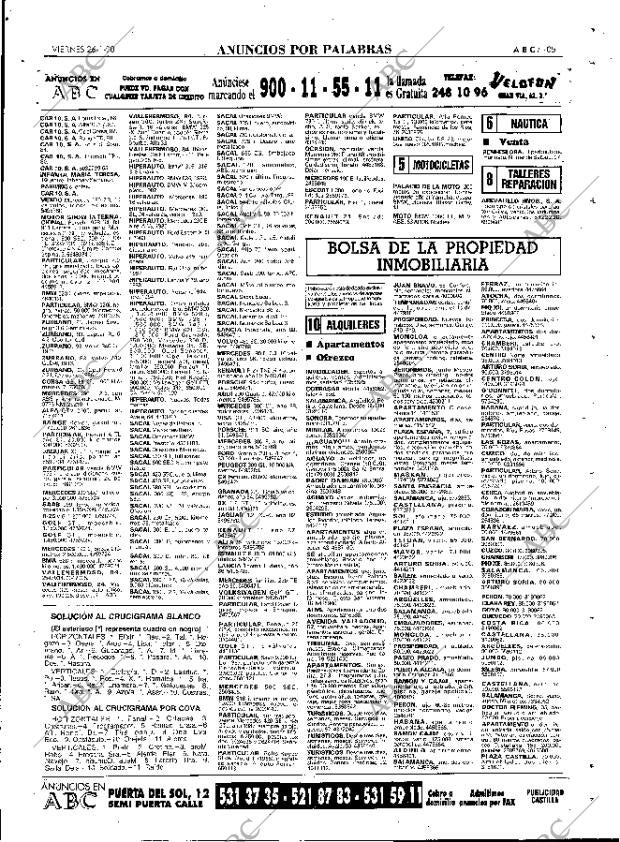 ABC MADRID 26-01-1990 página 105