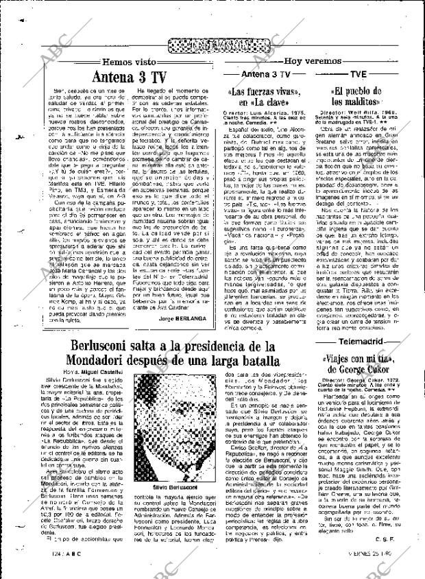 ABC MADRID 26-01-1990 página 124