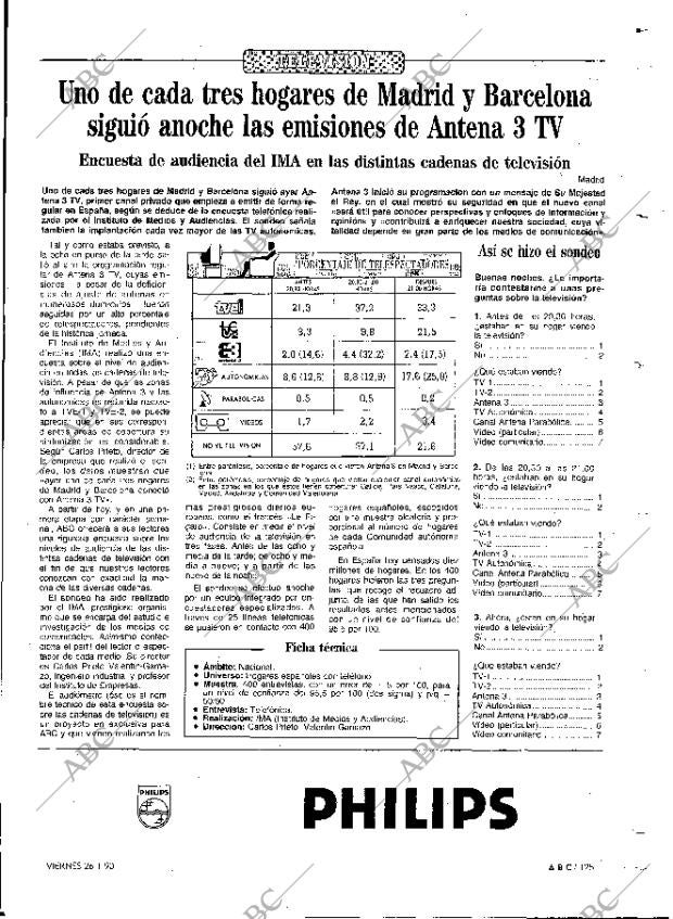 ABC MADRID 26-01-1990 página 125