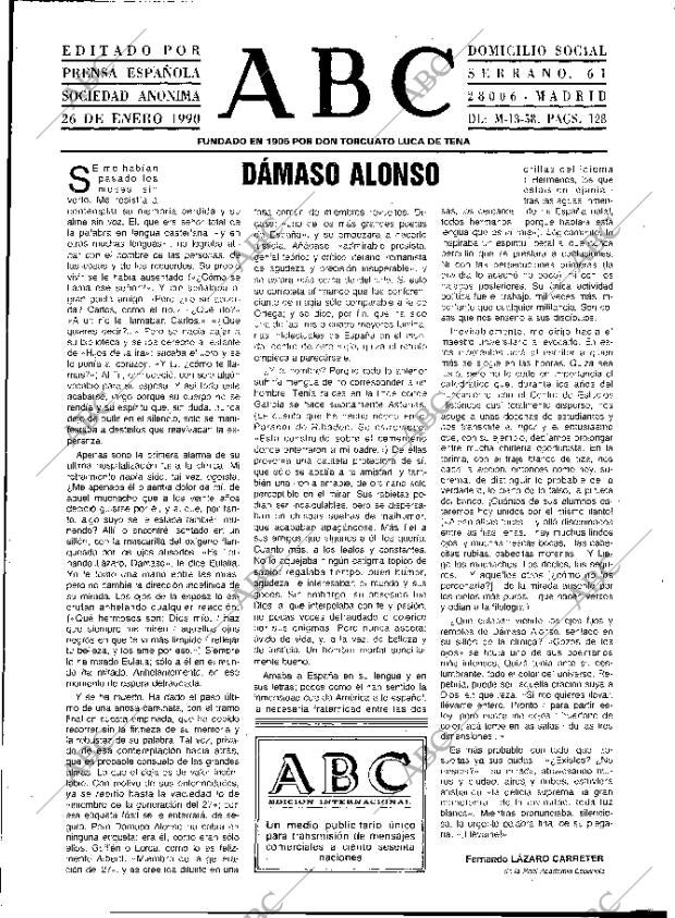 ABC MADRID 26-01-1990 página 3