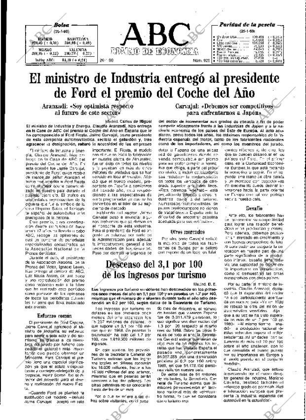 ABC MADRID 26-01-1990 página 39