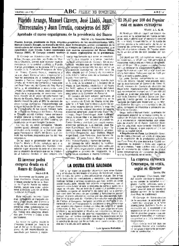 ABC MADRID 26-01-1990 página 41