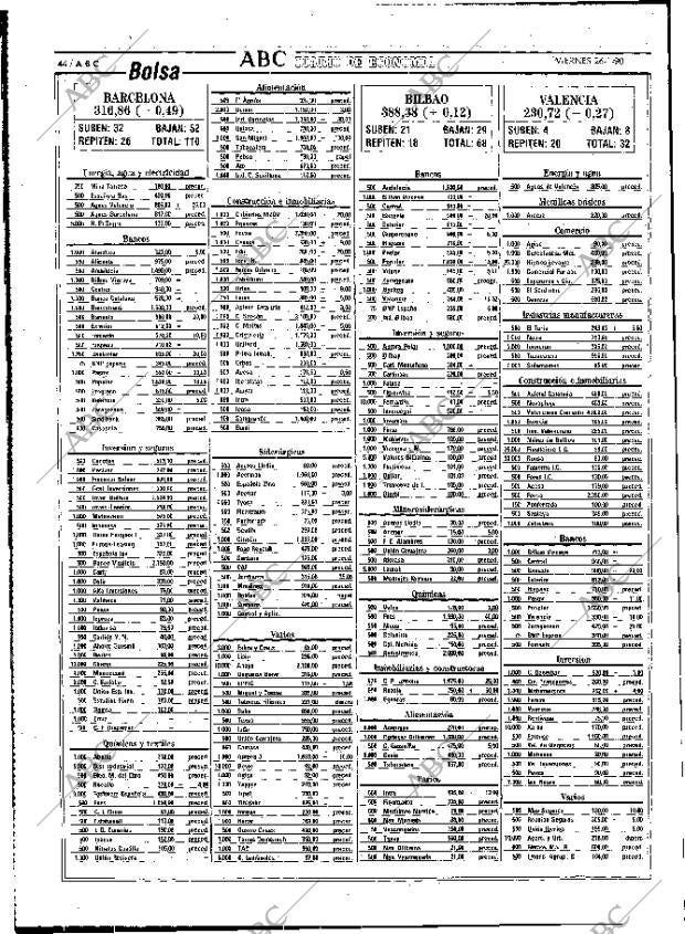 ABC MADRID 26-01-1990 página 44