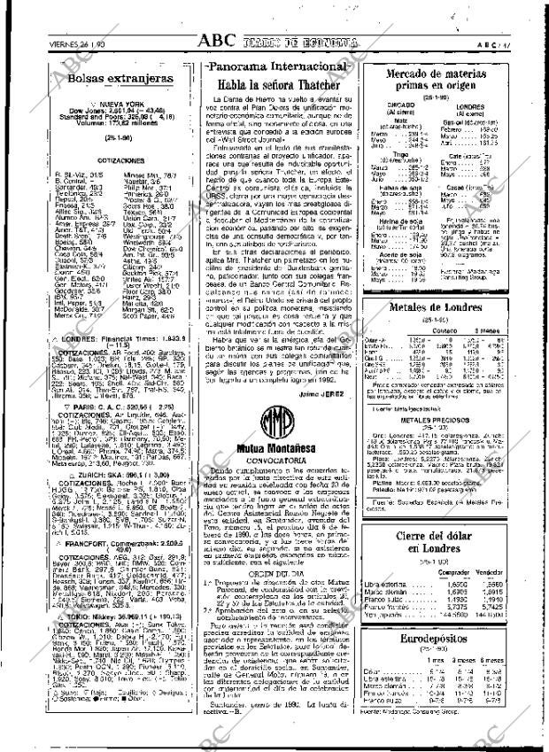 ABC MADRID 26-01-1990 página 47