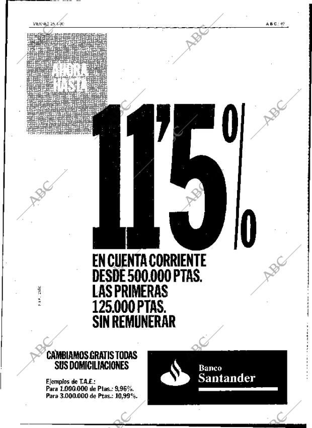 ABC MADRID 26-01-1990 página 49