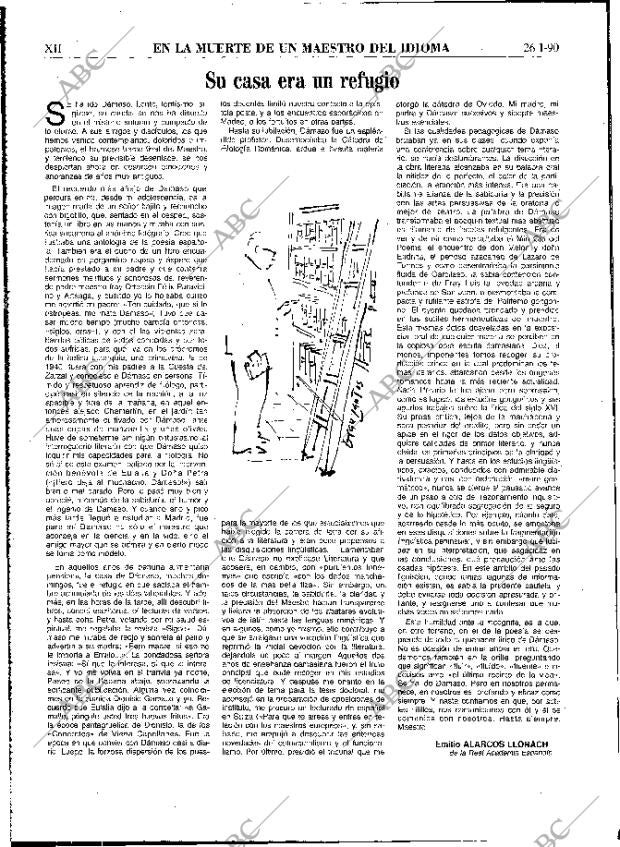 ABC MADRID 26-01-1990 página 62