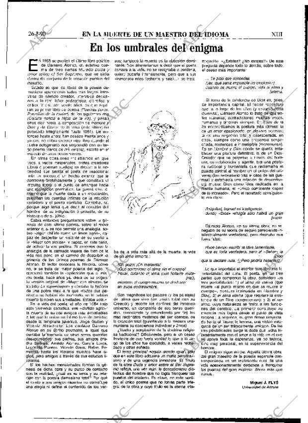 ABC MADRID 26-01-1990 página 63