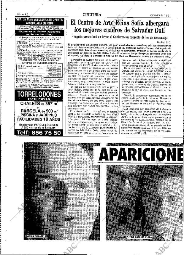 ABC MADRID 26-01-1990 página 80