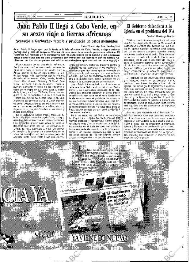 ABC MADRID 26-01-1990 página 83