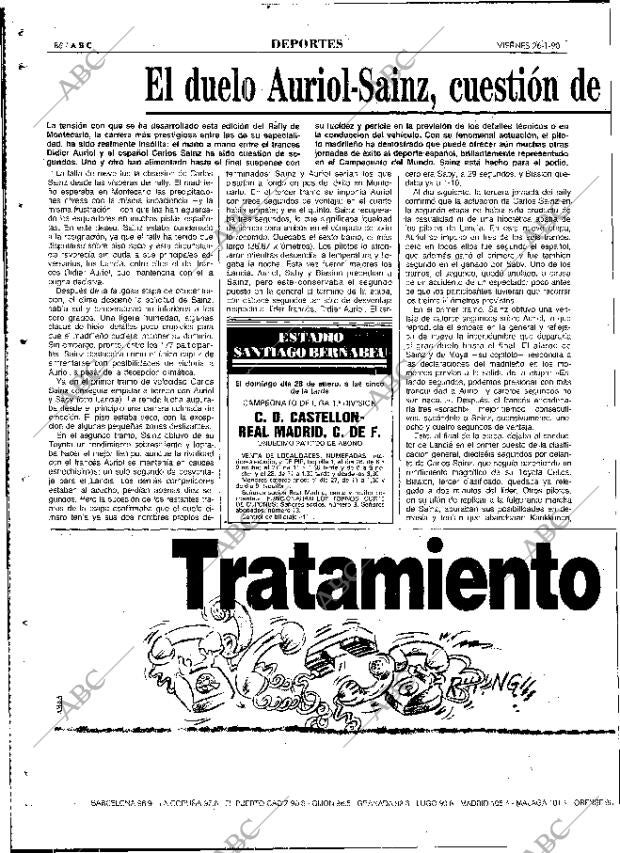 ABC MADRID 26-01-1990 página 86