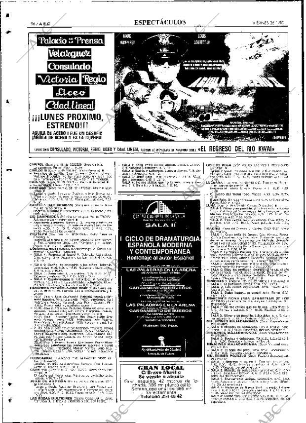 ABC MADRID 26-01-1990 página 96