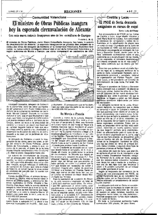 ABC MADRID 29-01-1990 página 29