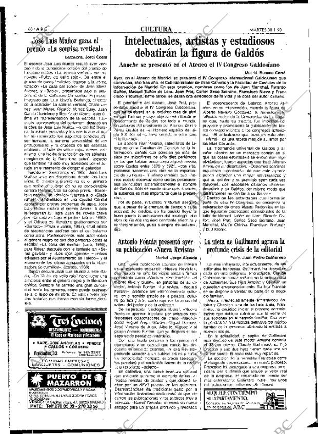 ABC MADRID 30-01-1990 página 66