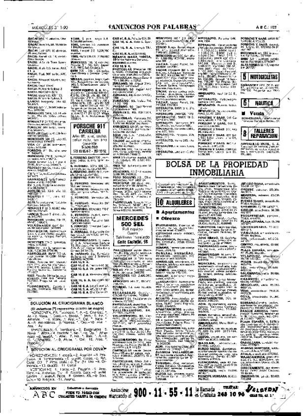 ABC MADRID 31-01-1990 página 103