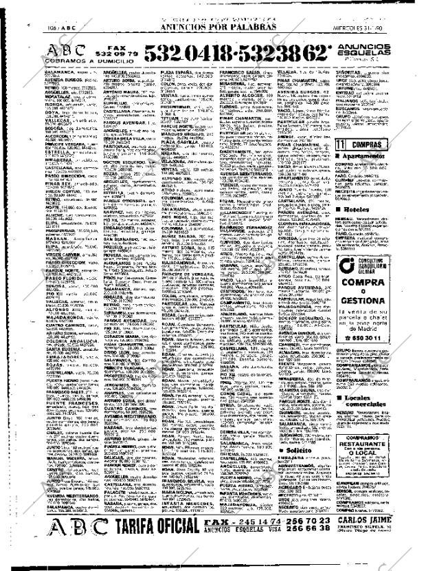 ABC MADRID 31-01-1990 página 106