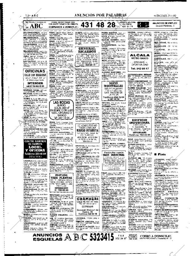ABC MADRID 31-01-1990 página 110