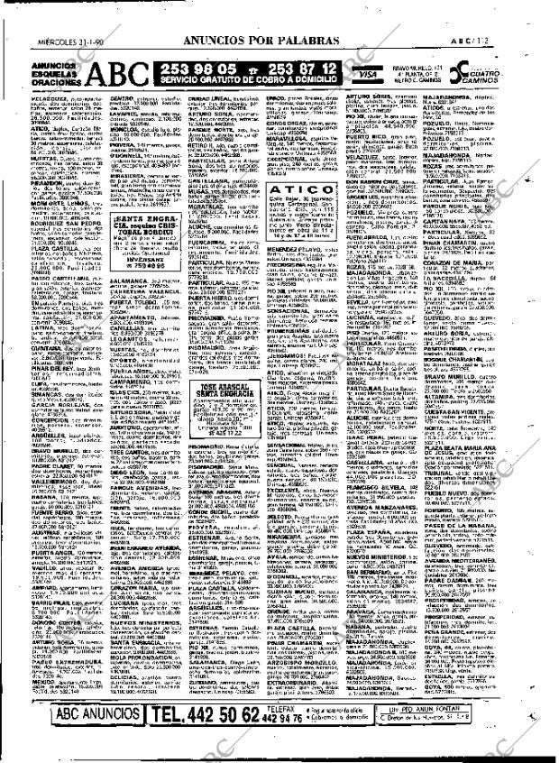 ABC MADRID 31-01-1990 página 113