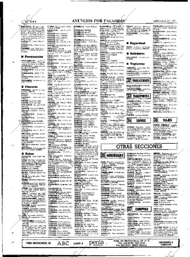 ABC MADRID 31-01-1990 página 118