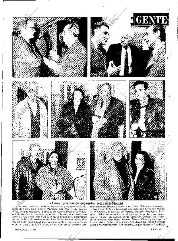 ABC MADRID 31-01-1990 página 121
