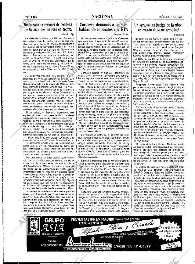 ABC MADRID 31-01-1990 página 24