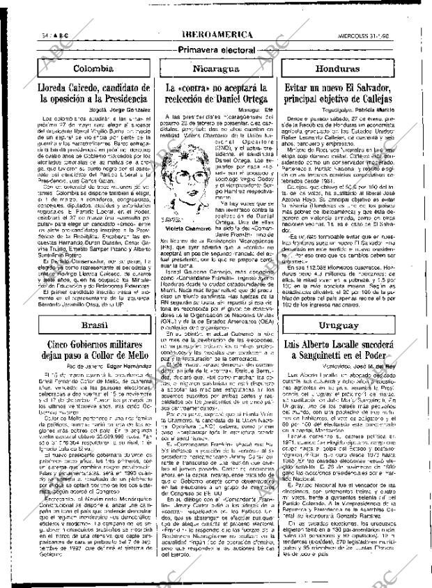 ABC MADRID 31-01-1990 página 34