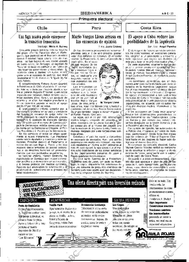 ABC MADRID 31-01-1990 página 35