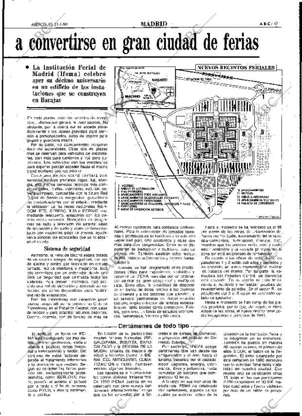 ABC MADRID 31-01-1990 página 47